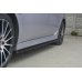 Накладки сплиттеры на пороги на Mazda 6 GH Sport Hatch
